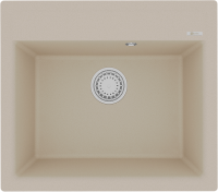 Комплект Мойка Lemark Hanka 570 9910014 бежевая + Смеситель Comfort LM3073PBG бежевый