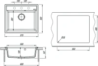 Комплект Мойка Lemark Hanka 570 9910014 бежевая + Смеситель Comfort LM3073PBG бежевый Комплект Мойка Lemark Hanka 570 9910014 бежевая + Смеситель Comfort LM3073PBG бежевый