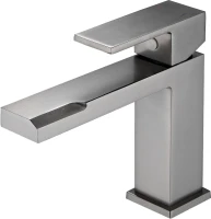 Смеситель для раковины BELZ B10613-3 вороненая сталь Смеситель для раковины BELZ B10613-3 вороненая сталь
