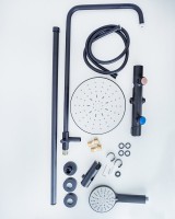 Душевая стойка Agger Thermo A2451244 черная