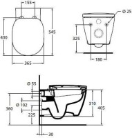 Комплект Ideal Standard Connect W220101