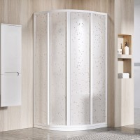 Душевой уголок Ravak Supernova SKCP4-90 195 Pearl, профиль белый