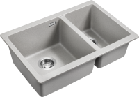 Мойка кухонная Emar Quartz EMQ-2665.PL Барит Мойка кухонная Emar Quartz EMQ-2665.PL Барит