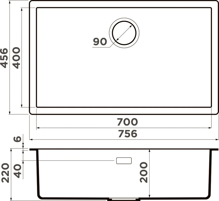 Комплект Мойка Omoikiri Yamakawa 75T-U/I-WH белая + Измельчитель Nagare 750