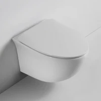 Комплект Унитаз подвесной BOND Oval F05-10 безободковый, с микролифтом + Инсталляция TECE Base 9400413 4 в 1 с кнопкой смыва