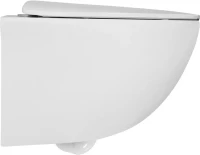 Комплект Унитаз подвесной BOND Oval F05-10 безободковый, с микролифтом + Инсталляция TECE Base 9400413 4 в 1 с кнопкой смыва
