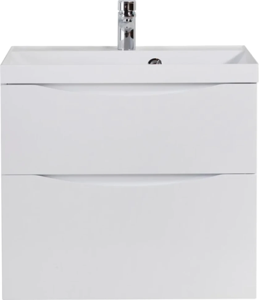 Тумба с раковиной BelBagno Marino H60 bianco lucido, 70 см
