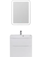 Тумба с раковиной BelBagno Marino H60 bianco lucido, 70 см