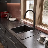 Мойка кухонная Domaci Палермо PR-575-004 черная Мойка кухонная Domaci Палермо PR-575-004 черная