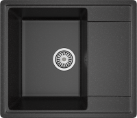 Мойка кухонная Domaci Палермо PR-575-004 черная Мойка кухонная Domaci Палермо PR-575-004 черная