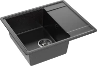 Мойка кухонная Domaci Палермо PR-575-004 черная Мойка кухонная Domaci Палермо PR-575-004 черная