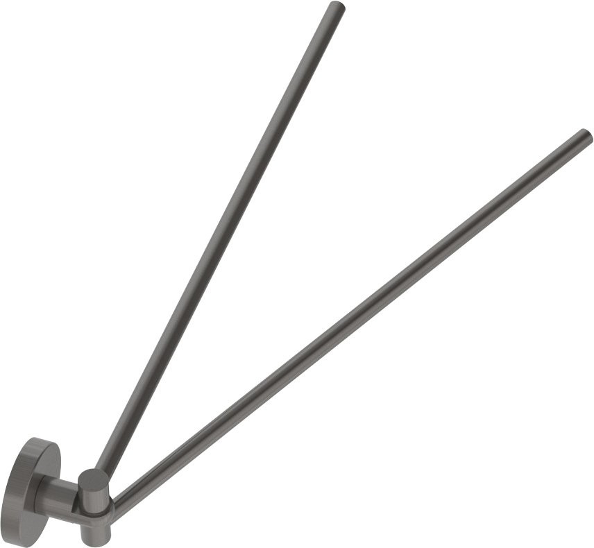 Полотенцедержатель Cezares Relax THD-S-GM оружейная сталь