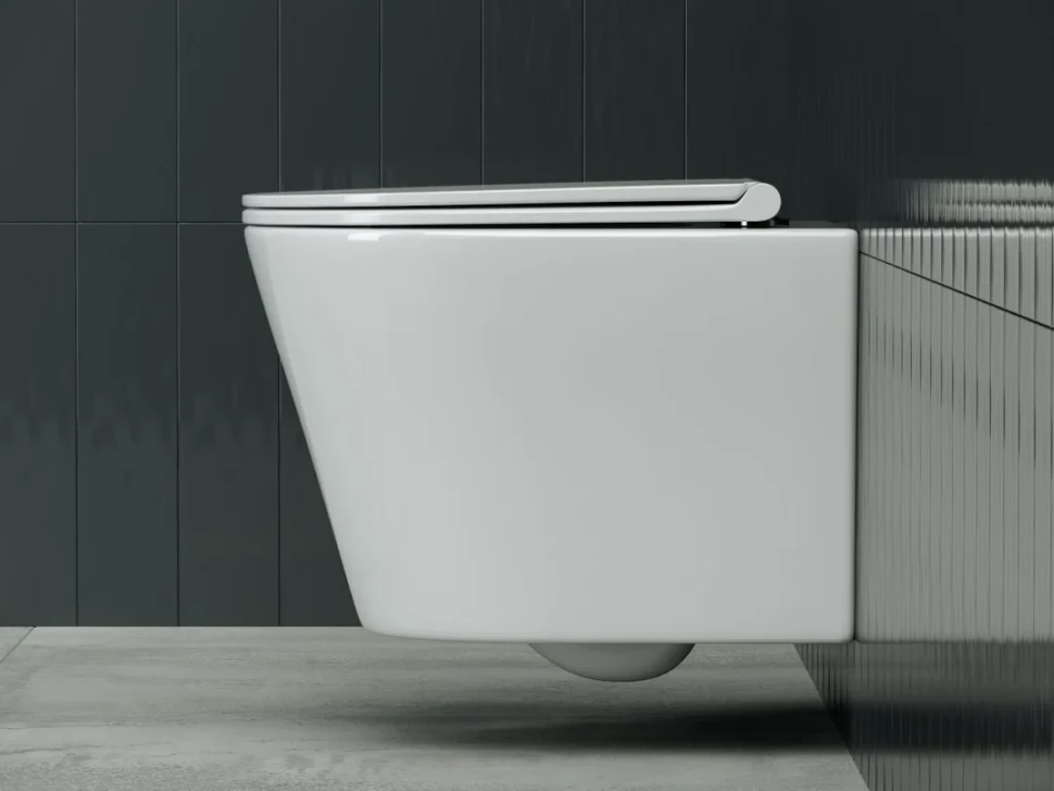 Комплект Унитаз подвесной Ceramicanova Forma CN3011 с микролифтом + Крепления Geberit Duofix 111.815.00.1 к стене + Звукоизоляция + Инсталляция UP 320 111.300.00.5 + Кнопка Sigma 01 115.770.11.5 белая