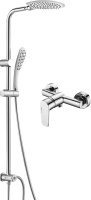 Душевая стойка Wasserkraft Dill A045 + Смеситель для душа Wasserkraft Dill 6102 Душевая стойка Wasserkraft Dill A045 + Смеситель для душа Wasserkraft Dill 6102