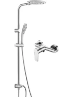 Душевая стойка Wasserkraft Dill A045 + Смеситель для душа Wasserkraft Dill 6102 Душевая стойка Wasserkraft Dill A045 + Смеситель для душа Wasserkraft Dill 6102
