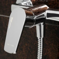 Душевая стойка Wasserkraft Dill A045 + Смеситель для душа Wasserkraft Dill 6102 Душевая стойка Wasserkraft Dill A045 + Смеситель для душа Wasserkraft Dill 6102