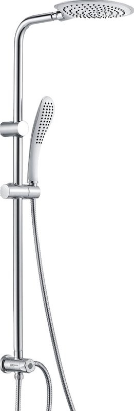 Душевая стойка Wasserkraft Dill A045 + Смеситель для душа Wasserkraft Dill 6102