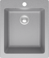 Мойка кухонная Domaci Болонья М-08-006 светло-серая Мойка кухонная Domaci Болонья М-08-006 светло-серая