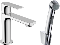 Смеситель для раковины Hansgrohe Rebris E 72216000 с гигиеническим душем