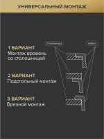 Мойка кухонная РМС MR-5843G золотая