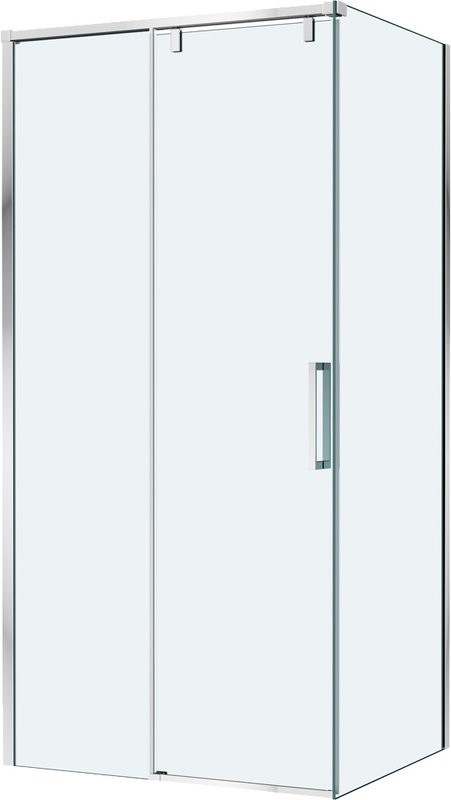 Душевой уголок BelBagno Soft Close-1 AH-1-100/90-C-Cr профиль хром