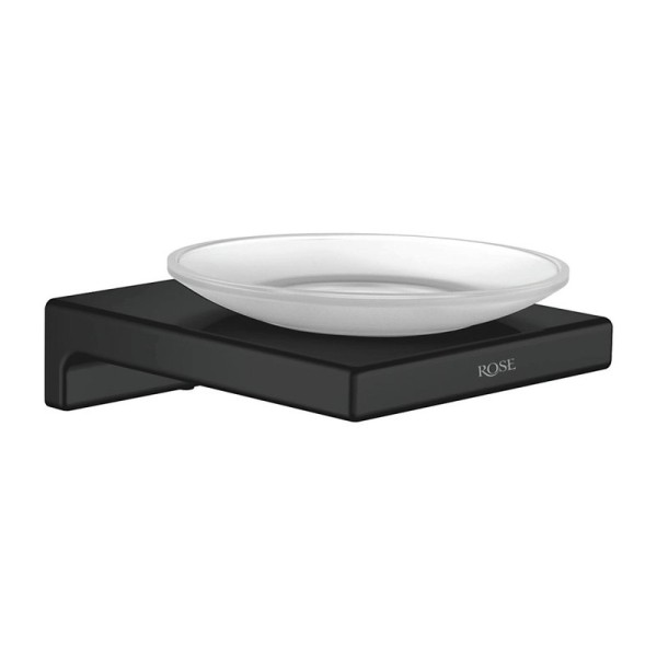 Мыльница Rose RG1803H черный