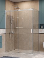 Душевой уголок BelBagno Soft Close-2 AH-1-150/100-C-Cr профиль хром Душевой уголок BelBagno Soft Close-2 AH-1-150/100-C-Cr профиль хром