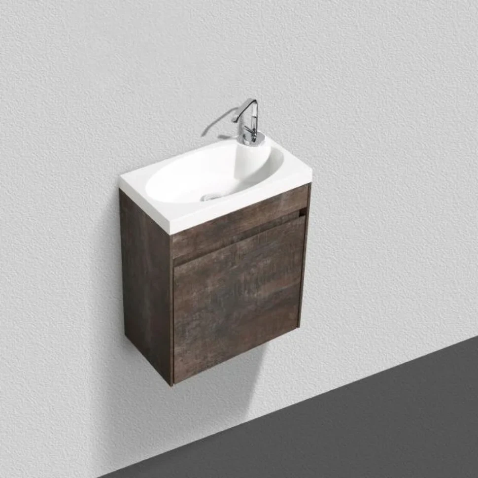 Тумба с раковиной BelBagno Pietra Mini 46 L stone