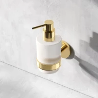 Дозатор для жидкого мыла AM.PM X-Joy A85A36999 настенный, золото