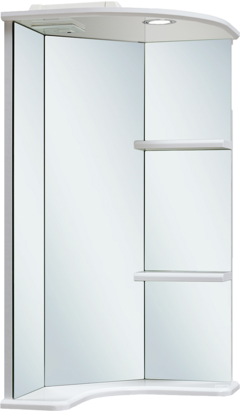 Зеркало Runo Браво 40 угловое