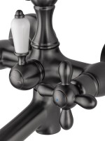 Смеситель для ванны с душем Wonzon & Woghand Retro WW-88639020-BGM темный графит