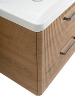 Мебель для ванной комнаты BelBagno Due 50 ручки матовый темный никель, rovere nature