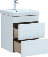 Тумба с раковиной Aquanet София 50 2 ящика