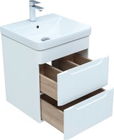 Тумба с раковиной Aquanet София 50 2 ящика
