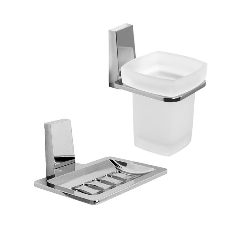 Набор Стакан Wasserkraft Lopau K-6028 + Мыльница K-6069