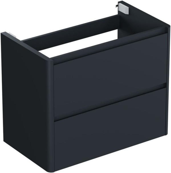 Тумба под раковину без столешницы Allen Brau Gravity 80 2 ящика, матовый антрацит