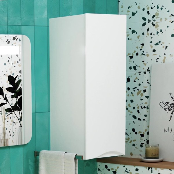 Шкаф 1MarKa Этюд 35П белый глянец