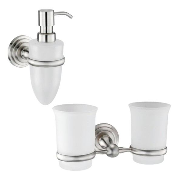 Набор Стакан Wasserkraft Ammer K-7028D + Дозатор K-7099