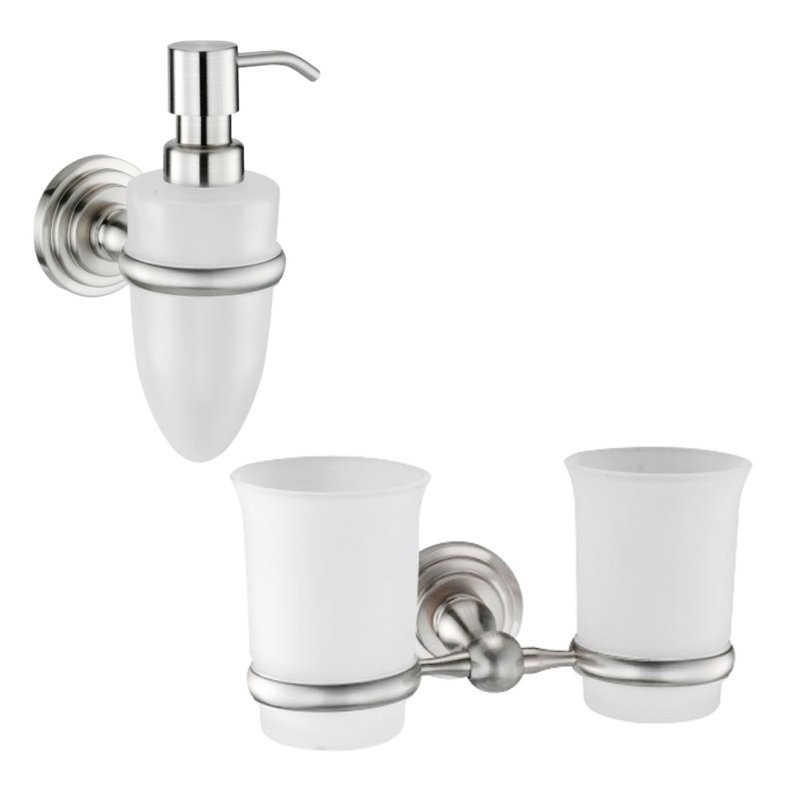 Набор Стакан Wasserkraft Ammer K-7028D + Дозатор K-7099