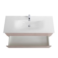 Тумба с раковиной BelBagno Marino-cer-n 120 подвесная, rovere grigio