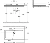 Накладная раковина Grohe Cube Ceramic 3946900H Накладная раковина Grohe Cube Ceramic 3946900H