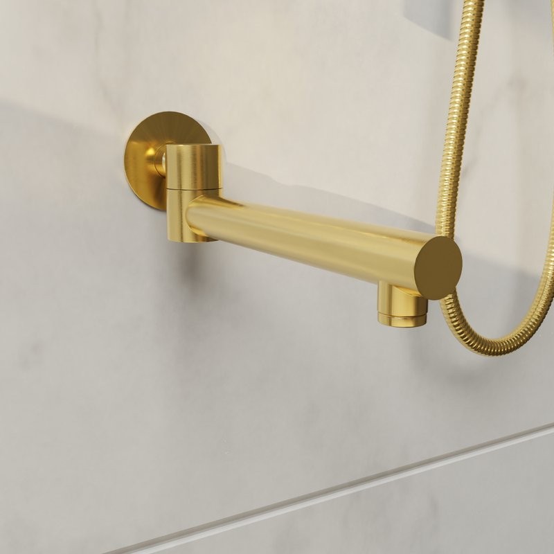 Душевой комплект RGW Shower Panels SP-55G С ВНУТРЕННЕЙ ЧАСТЬЮ, золото