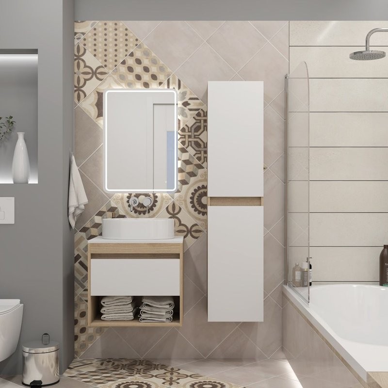 Шкаф-пенал для ванной Teymi Ritta T60522