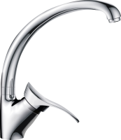Комплект Мойка D&K DKS415004 сатин + Смеситель Lava SG01 CR chrome
