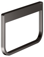 Держатель для полотенец Keuco Collection Moll 12721 шлифованный черный титан, кольцо