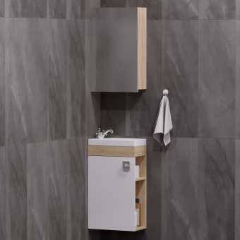 Мебель для ванной Corozo Комо 40, подвесная, сонома