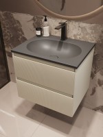 Тумба под раковину без столешницы Vincea Welle 60 m.beige soft-touch Тумба под раковину без столешницы Vincea Welle 60 m.beige soft-touch