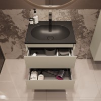 Тумба под раковину без столешницы Vincea Welle 60 m.beige soft-touch Тумба под раковину без столешницы Vincea Welle 60 m.beige soft-touch