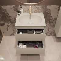 Тумба под раковину без столешницы Vincea Welle 60 m.beige soft-touch Тумба под раковину без столешницы Vincea Welle 60 m.beige soft-touch