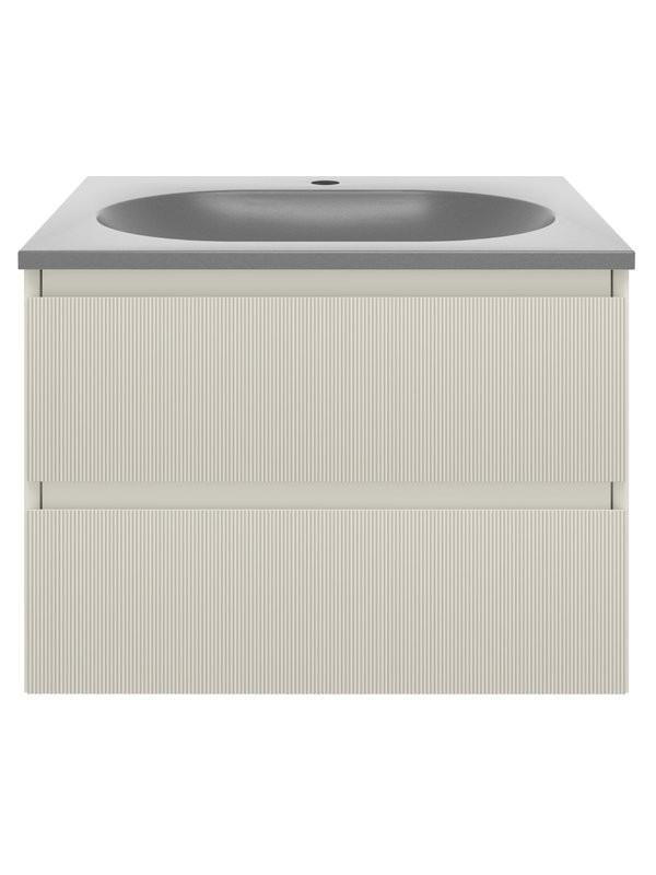 Тумба под раковину без столешницы Vincea Welle 60 m.beige soft-touch